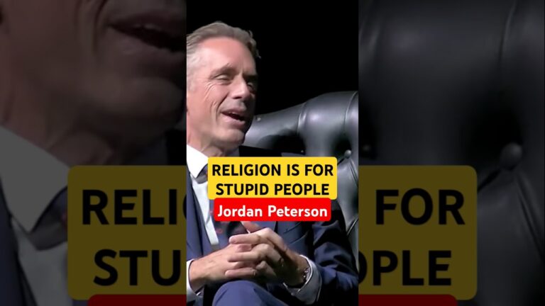 RELIGION IS FOR STUPID PEOPLE by Jordan Peterson #jordanpeterson #samharris #religion #christian RELIGION IS FOR STUPID PEOPLE by Jordan Peterson #jordanpeterson #samharris #religion #christian