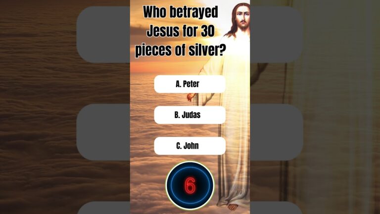 Test Your Knowledge of The New Testament 1#trivia #quiz