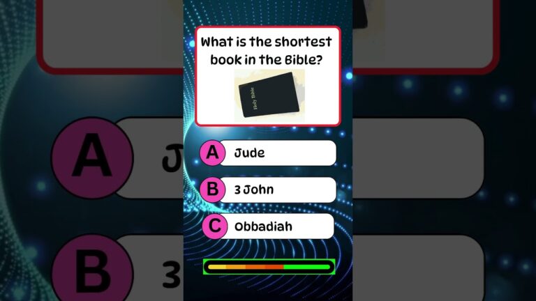 The Ultimate New Testament BIBLE QUIZ - Questions to Test Your Bible Knowledge