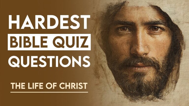 Top 25 Bible Questions About The Life of Christ To Test Your Knowledge