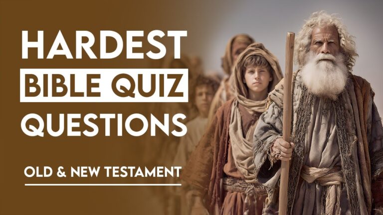 Top 25 Old and New Testament Bible Questions to Test Your Bible Knowledge – The Bible Quiz Top 25 Old and New Testament Bible Questions to Test Your Bible Knowledge - The Bible Quiz