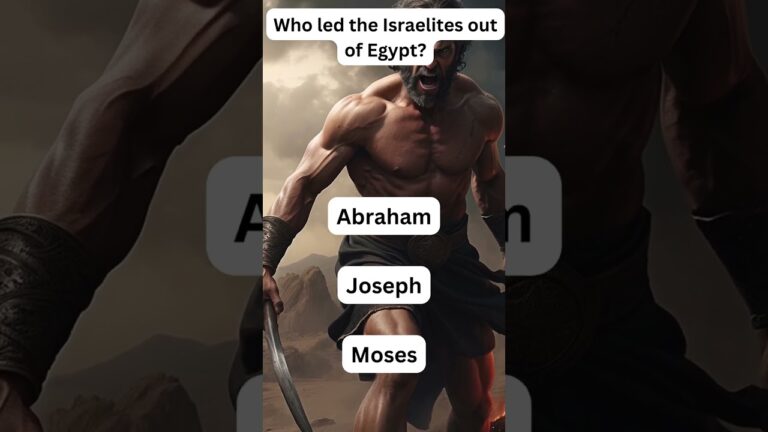 Ultimate Old Testament Quiz: Test Your Biblical Knowledge!