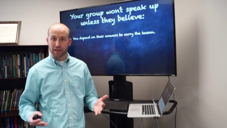 Why depend on discussion questions for small group Bible study?