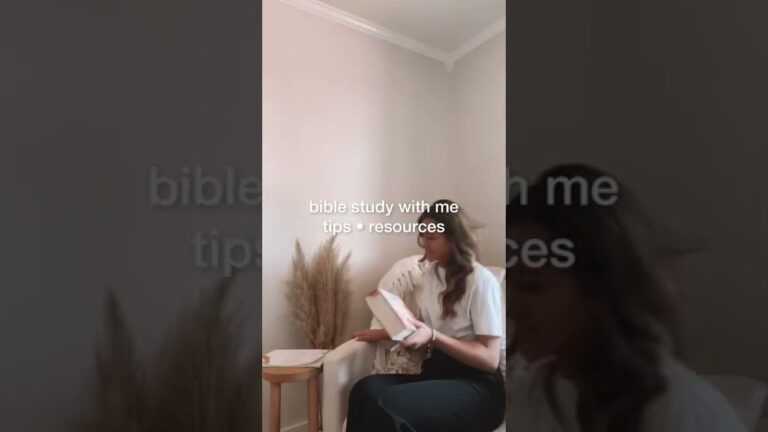 bible study with me!