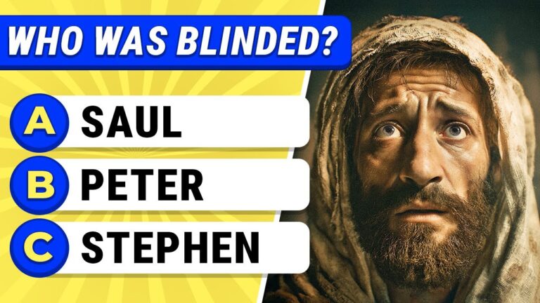 25 Bible Questions From Jericho’s Fall to the Empty Tomb - The Bible Quiz