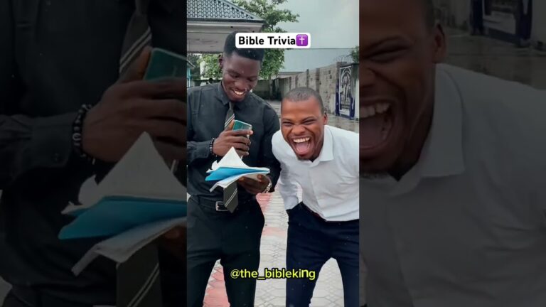 BIBLE TRIVIA✝️ #jesus #biblegames #bibletrivia #quiz #biblequiz