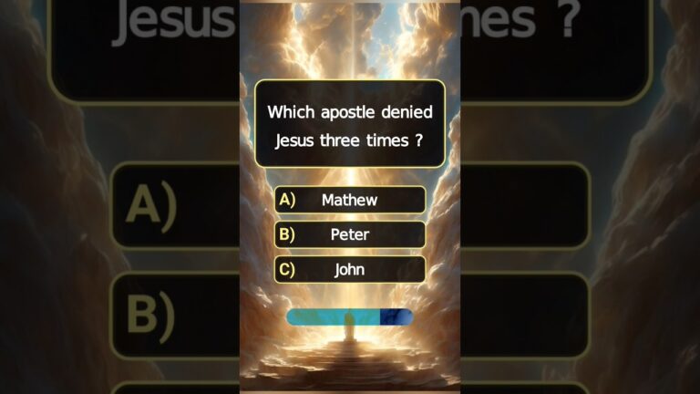 Bible trivia challenge 📚🧠 #quiz #trivia #bibletrivia
