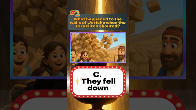 Can You Genuinely Score 5/5? | Fun Bible Quiz for Kids & Families 📖✨