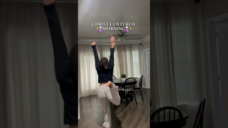 Christian Morning Routine || #christcentered #morning #faith #christianity #christian #bible #shorts