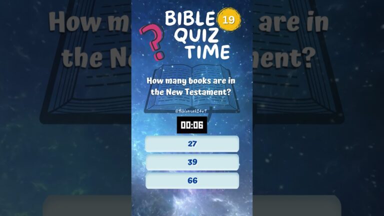 Do you know? How many books in New Testament? #biblequiz