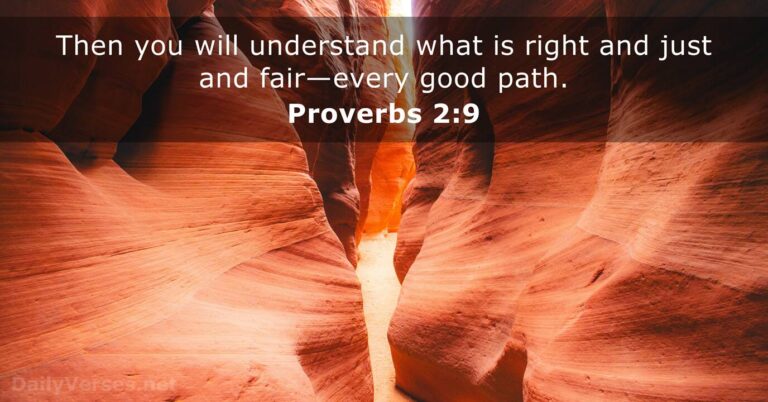 February 5, 2026 – Bible verse of the day Proverbs 2:9