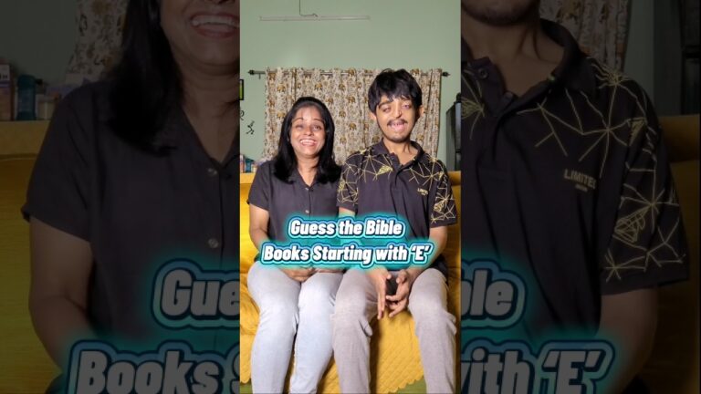 Guess the Bible Books Starting with ‘E’ | Bible Trivia Game
