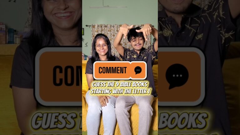 Guess the Bible Books Starting with ‘J’ | Bible Trivia Game