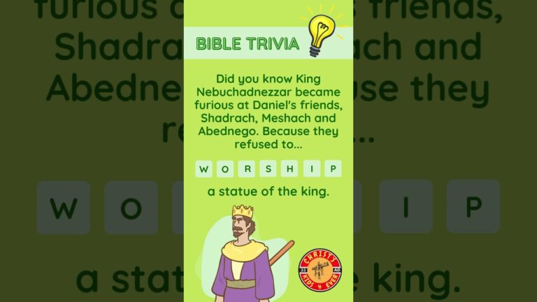 Kids Bible Quiz! Who Survived the Lions’ Den? 🦁😲 | Bible Quiz for Kids!