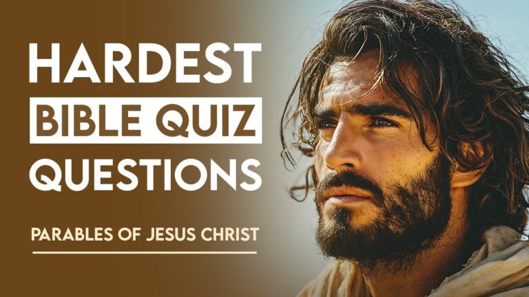 Parables of Jesus Christ 25 Bible Questions To Test Your Knowledge - The Bible Quiz