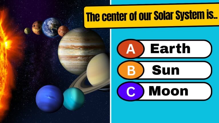 Planet Quiz 🌍 | Test Your Solar System Knowledge for Kids!