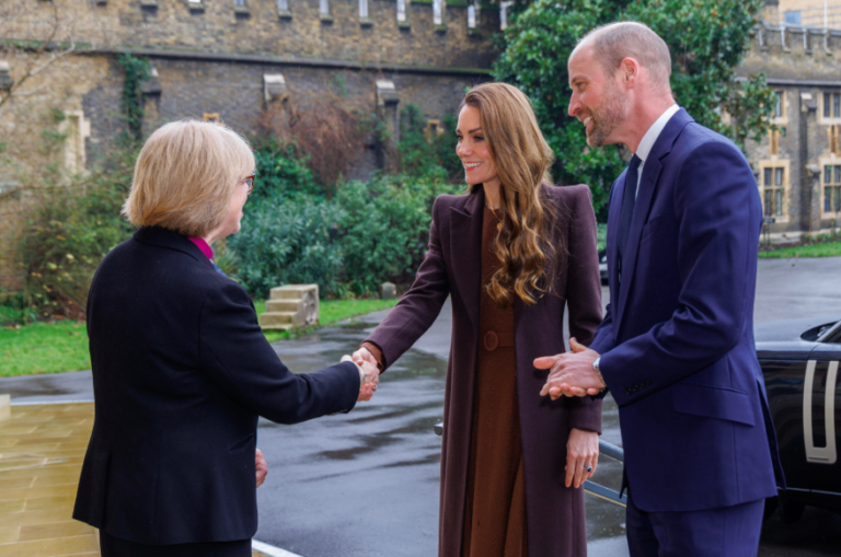 Prince and Princess of Wales visit Lambeth Palace to meet new Archbishop of Canterbury