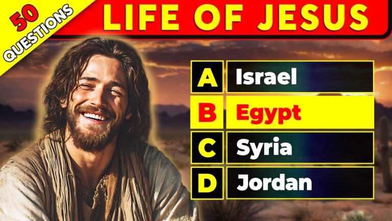 TOP 50 Bible Questions About Life of Jesus To Test Your Knowledge TOP 50 Bible Questions About Life of Jesus To Test Your Knowledge