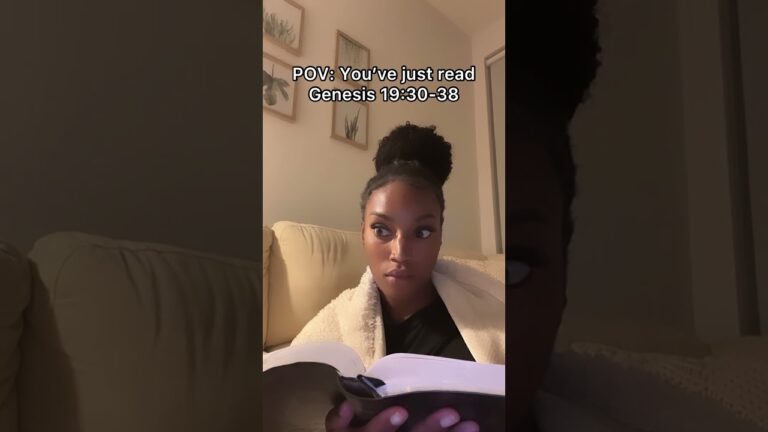 When you’ve just read Genesis 19:30-38