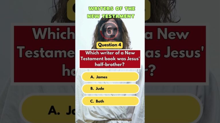 Who Wrote the New Testament? 🖋️📖 Test Your Knowledge! #bibletrivia #biblewriters #biblequiz Who Wrote the New Testament? 🖋️📖 Test Your Knowledge! #bibletrivia #biblewriters #biblequiz