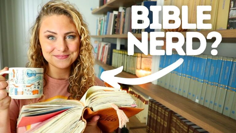 a REALISTIC week of Bible Studies with Me