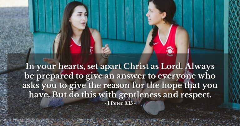 1 Peter 3:15 — Today's Verse for Tuesday, March 10, 2026
