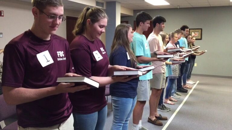2017 Louisiana Baptist State Bible Drill