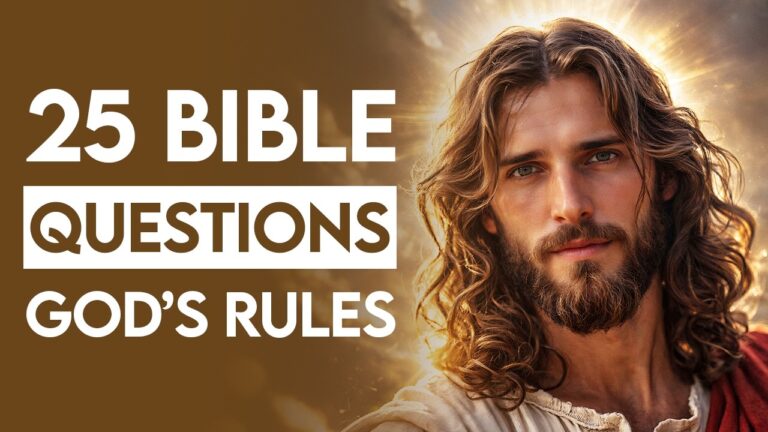 25 Bible Questions - God’s Rules for a Happy Home - The Bible Quiz