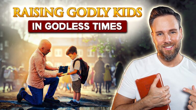 3 Biblical PARENTING TIPS for RAISING GODLY KIDS in a Secular Culture