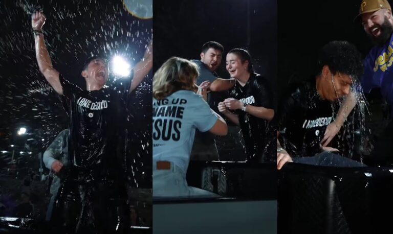 Baptisms in Pickup Trucks, Physical Healings Reported in UniteUS College Revival at Pitt