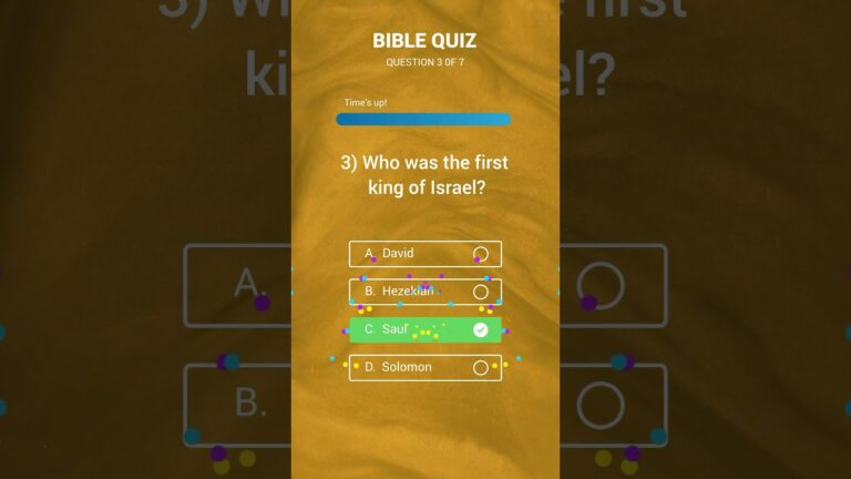 Bible Quiz | How well do you know the Bible? | #Bible #Christianity