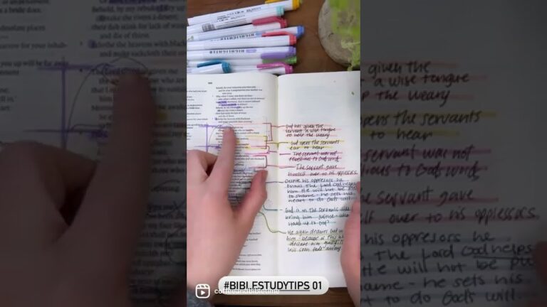 Bible Study Tips 01