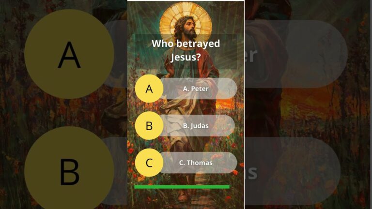 📖 Bible Trivia Challenge: How Much Do You Know? ✝️ Christian Quiz Shorts
