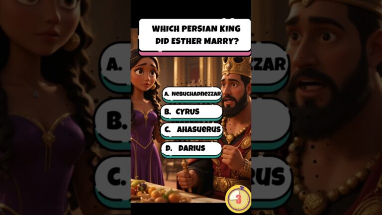 Bible Trivia Questions and Answers #ESTHER