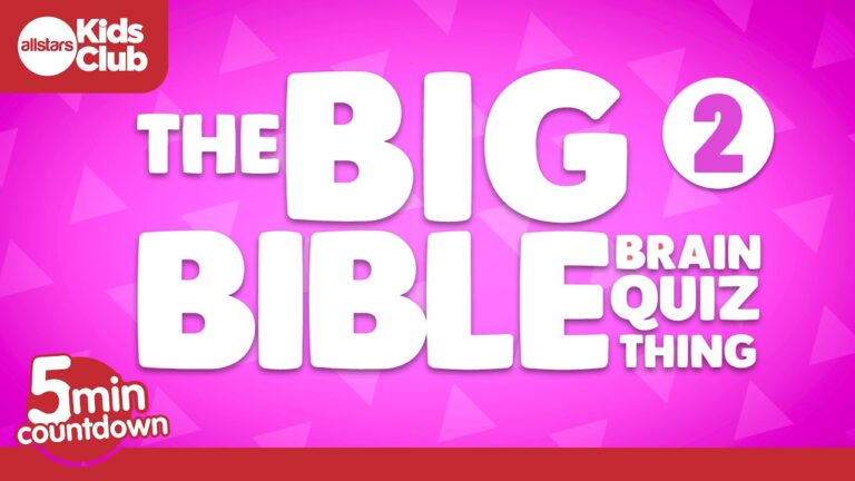 Big Bible Brain Quiz 2 | Super fun KIDS intro video for your church + #kidmin #jesus #sundayschool Big Bible Brain Quiz 2 | Super fun KIDS intro video for your church + #kidmin #jesus #sundayschool