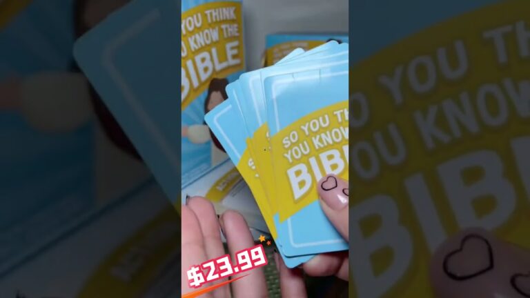 Challenge Your Bible Knowledge with Fun Trivia