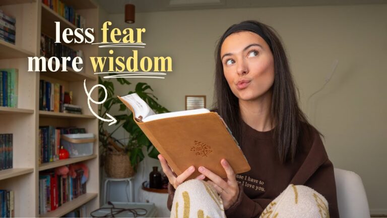 Cozy bible study Proverbs 3 with me☕️📖