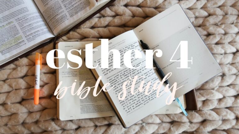 ESTHER 4 | BIBLE STUDY WITH ME ESTHER 4 | BIBLE STUDY WITH ME