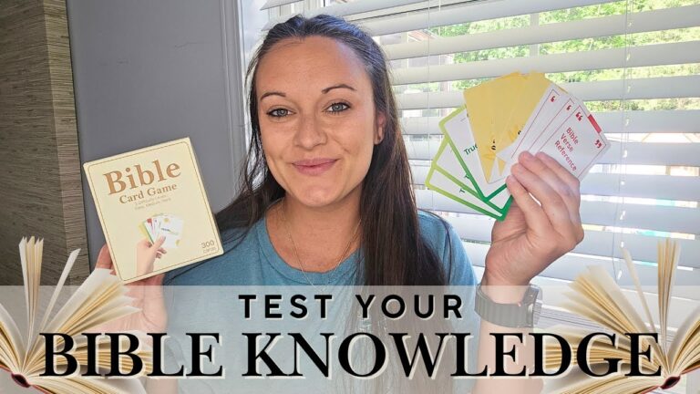 📖 Fun, Faith-Filled Game Night? YES Please | Bible Trivia Card Game Unboxing + Review 🙌