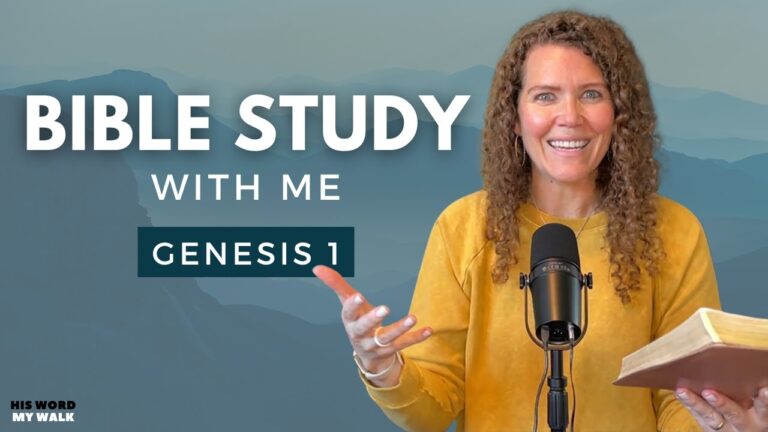 Genesis 1 | How Was The World Created? [Bible Study WITH ME]