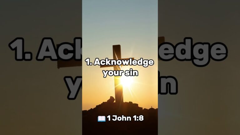 ✝️How to repent of your sins as a Christian🙏