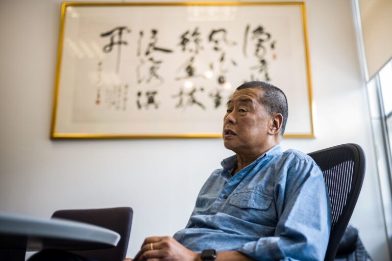 Jimmy Lai's daughter says her father believes his life is no longer about him, but God Jimmy Lai's daughter says her father believes his life is no longer about him, but God
