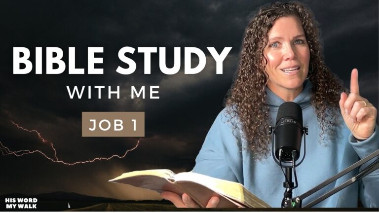 Job 1 | What REALLY Happened to Job in the Bible? [Bible Study WITH Me]
