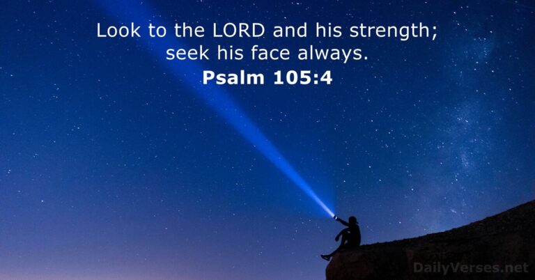 Psalm 105:4