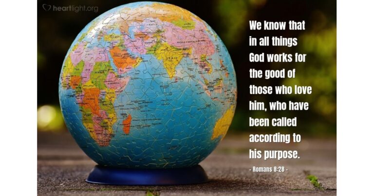 Romans 8:28 — Today's Verse for Friday, March 13, 2026