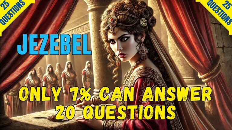 THE INFAMOUS QUEEN BIBLE QUIZ; 25 QUESTIONS TEST BIBLE KNOWLEDGE
