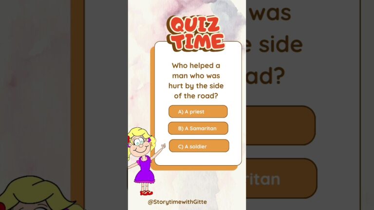 Test Your Bible Knowledge: Fun Quiz for Kids! #storytimewithgitte #ytshorts #biblequiz #forkids