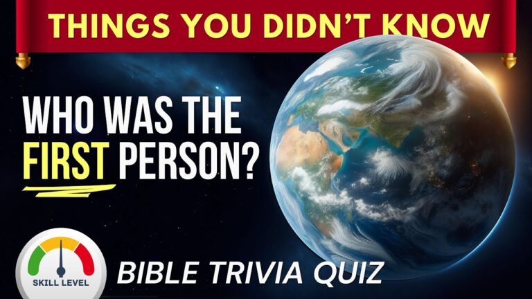 The Creation BIBLE QUIZ 🌎 – The Ultimate Bible Quiz – 30 Questions The Creation BIBLE QUIZ 🌎 - The Ultimate Bible Quiz - 30 Questions