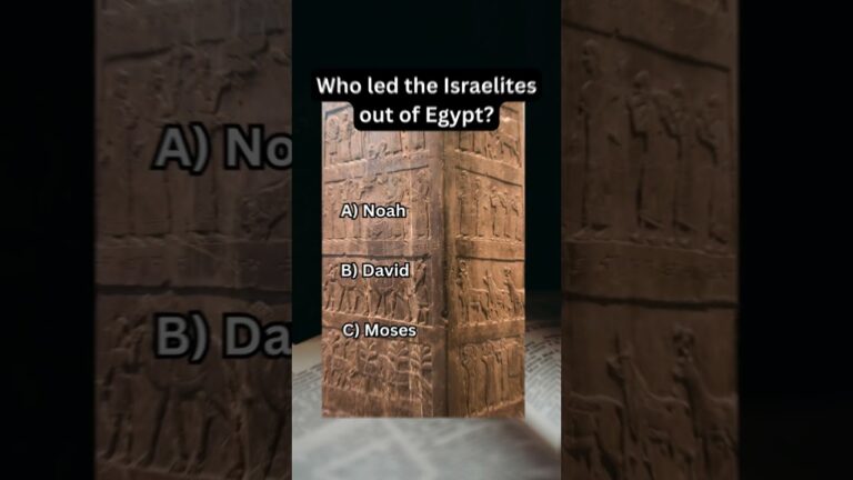 These are 10 Bible Trivia Questions Every Believer Should Know! 😇