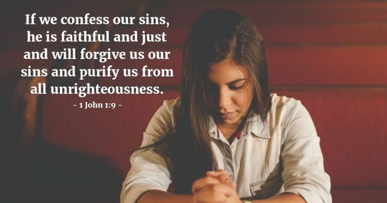 Today's Verse - 1 John 1:9